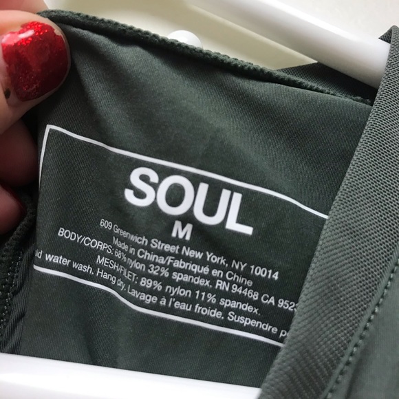 Soulcycle Green Tank Top - Picture 4 of 7